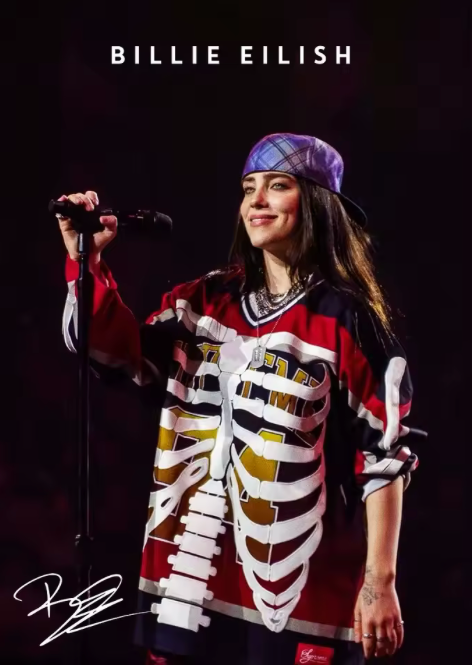 Billiie Eilish concert - poster