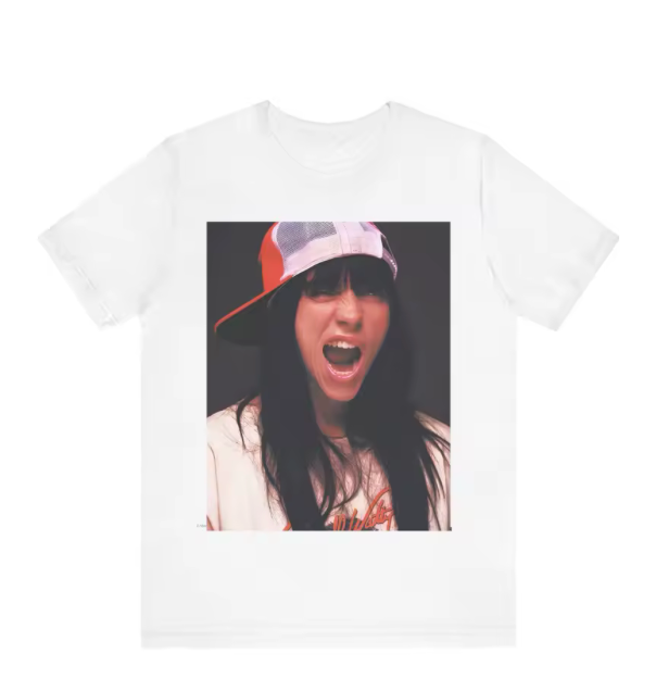 Billie Eilish - Short Sleeve Cotton Tees Billie Eilish TShirt Unisex Clothing